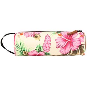 Mi-Pac Tropical Hibiscus Natural Pencil Case (Multi-Colour)