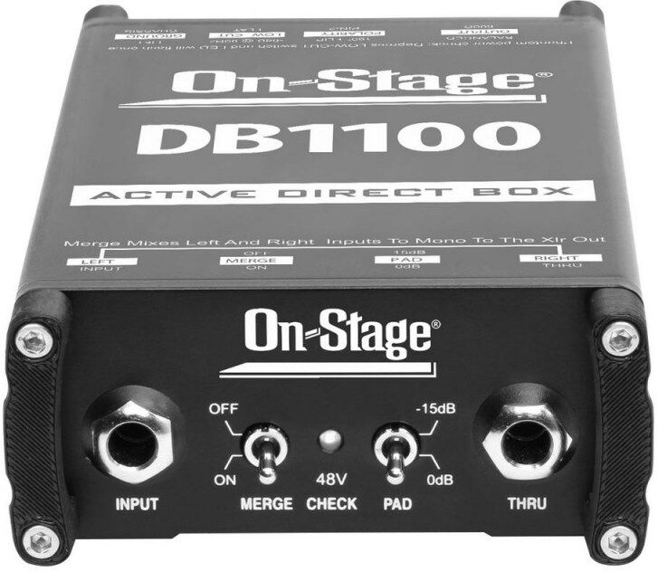 On-Stage DB1100 aktiv DI-box