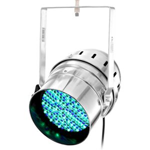 Stairville LED PAR 64 10mm RGB silver Plateado