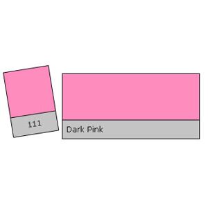 Lee Colour Filter 111 Dark Pink Dark Pink