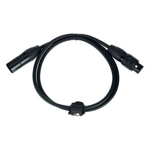 Stairville PDC3BK IP65 DMX Cable 1m 3pin