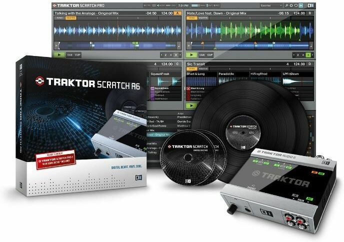 Native Instruments Traktor Scratch A6 Interfaz de audio USB traktor scratch a6