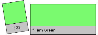 Lee Colour Filter 122 Fern Green Fern Green