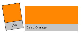 Lee Colour Filter 158 Deep Orange Deep Orange