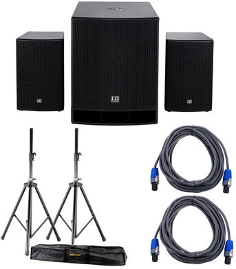 LD Systems Dave 18 G3 Bundle Negro