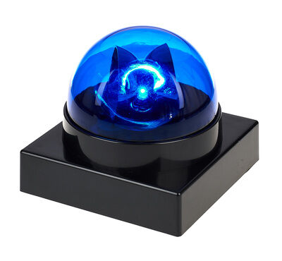 EuroLite LED Buzzer Police Light blue