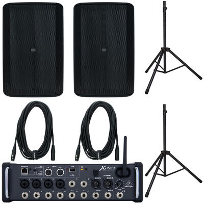 Behringer X AIR XR12 +Syrincs D115SP Set Negro