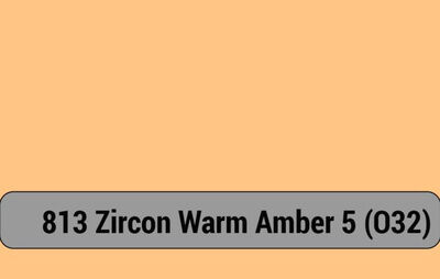 Lee Filter Roll Zircon 813 Warm Amber 5
