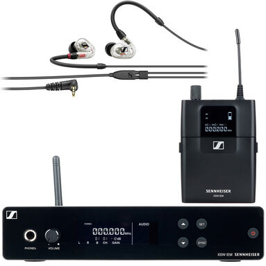 Sennheiser XSW IEM B-Band + IE100Pro Set Transparente