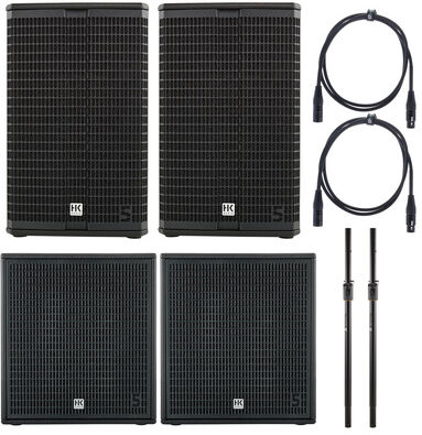 HK Audio Linear 5 112/115 Power Bundle Negro