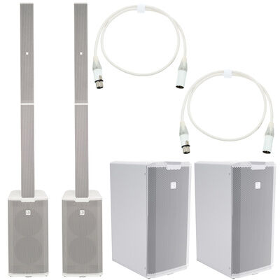 LD Systems Maui 11 G3 Wh Power Bundle Blanco