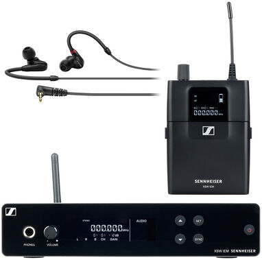 Sennheiser XSW IEM A-Band + IE100Pro Set Negro