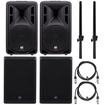 RCF ART 310 / 702 Power Bundle Negro