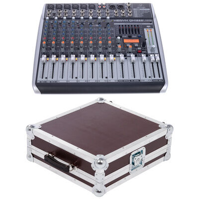 Behringer Xenyx QX1222USB Case Bundle