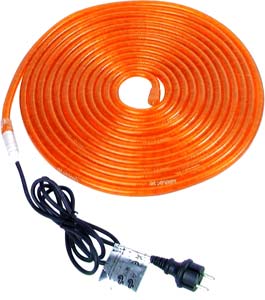 EuroLite Rubberlight 1Channel 9m Orange