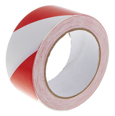 Stairville Warning Tape Red/White