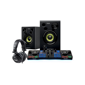 Hercules DJSTARTER KIT WORLWIDE DJControl starlight + DJMoniter 32 CASQUE HDP GJ M 40.2 SERATO DJLite - Publicité