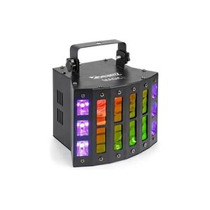 Tronios Beamz Magic 1 Derby Stroboscope effet lumineux UV - 7 canaux DMX - Noir - Publicité