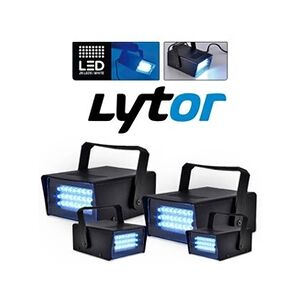 Lytor stroboscopes mini 26 leds blanches pack de 4 - Publicité