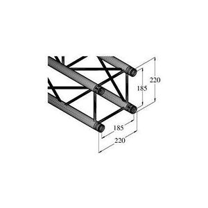 Alutruss Traverse 4 points 200 cm DECOLOCK DQ4-2000 - Publicité