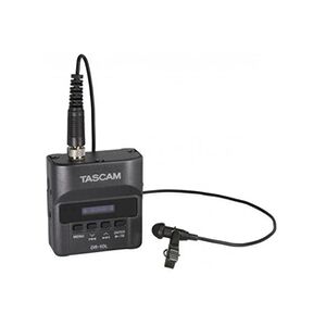 Tascam DR-10L - Enregistreur Micro PCM avec Micro Lavalier - noir - Publicité