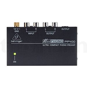 Behringer Best Price Square Ultra Compact Phono PREAMP PP400 by - Publicité