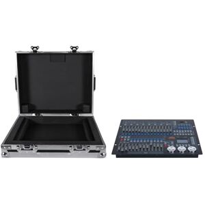 GdjRttk DMX Contrôleur, DMX Console 1024 pour éclairage Disco de Scène, équipement DMX 512, Contrôleur de Lumière DJ, Variateur DMX pour Spectacles de Lumière, Bars de Fête, Pub, Avec Emballage Flightcase - Publicité