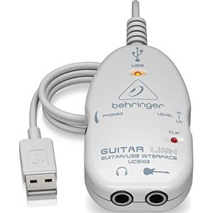 Behringer Best Price Square USB Audio Interface, Guitar UCG102 by - Publicité