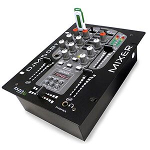 Ibiza Table de mixage à 2 voies / 5 canaux DJM-150 USB-BT - Publicité