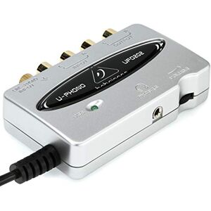 Behringer UFO202 Interface USB/Audio Audiophile avec Préampli Phono Intégré pour Numériser vos Bandes et Disques Vinyles, Compatible PC et Mac - Publicité