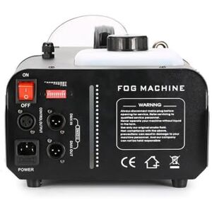 TAPMING Machine à fumée idéale pour Halloween, Noël, mariage, performance et fête, DJ, discothèque, lumières LED RVB 1500 W 3 en 1 - Publicité