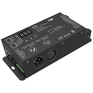 NIEI Convertisseur DMX512 vers SPI Decoder DMX 1024 points TTL Pixel Controller Support 6803/8806/2811/2812/2801/3001/9813 IC Facile à installer et à utiliser - Publicité