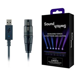 SoundSwitch DMX Micro Interface USB vers interface DMX ultracompacte avec 3 mois d´accès gratuit au logiciel , pour creer et personaliser des jeux de lumière et des éclairages de scènes - Publicité