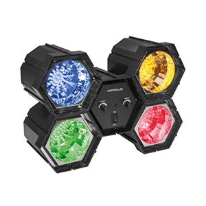 Velleman JEU DE LUMIERE CHENILLARD MODULAIRE MODULATEUR 4 SPOTS A LED 4 x 47 LEDs - Publicité