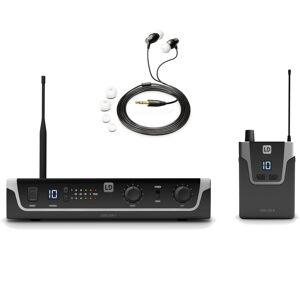 LD Systems U306 IEM HP set avec écouteurs intra-auriculaires (655-679 MHz) - Publicité