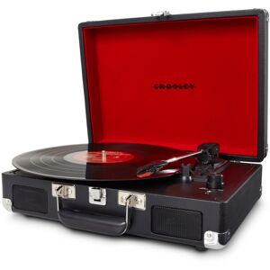 Crosley Cruiser Deluxe platine vinyle valise (noir) - Publicité