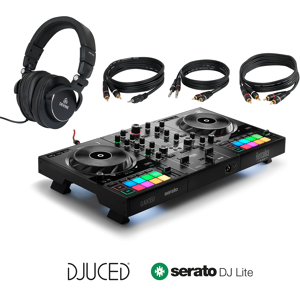Hercules DJControl Inpulse 500 + Devine PRO 900 DJ/Studio casque et câbles - Publicité