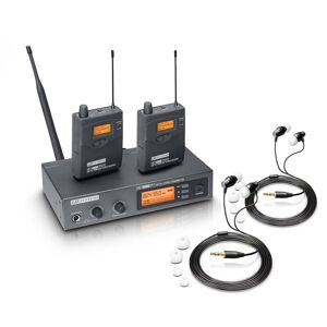 LD Systems MEI 1000 G2 BUNDLE système de monitoring intra-auriculaire sans fil 823-832/863-865 MHz - Publicité