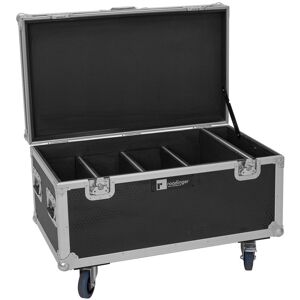 ROADINGER Flightcase 4x Multiflood IP 8x10W RGBW Wash - Malles - Publicité