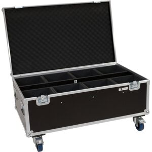 ROADINGER Flightcase 8x LED IP PAR 7x8W QCL/7x9W SCL avec roues - Malles - Publicité