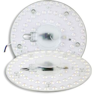 ISOLED Platine de conversion LED 230mm, 24W, avec aimant de maintien, blanc neutre - Accessoires divers