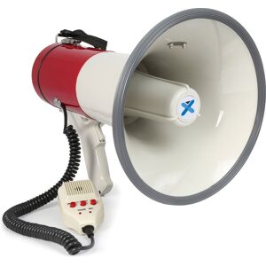 Vonyx MEG050 Megaphone 50W Record Siren Microphone - Mégaphones - Publicité