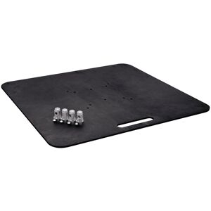 ALUTRUSS Plaque de base BP-40MS 80x80 noir - Alutruss accessories - Publicité