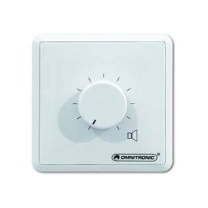 OMNITRONIC PA Volume Controller, 20 W mono wh - Installation accessoires - Publicité