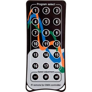 Showtec Quick DMX IR Remote Telecommande en option pour Rack 1024 - Accessoires pour commandes d?eclairage