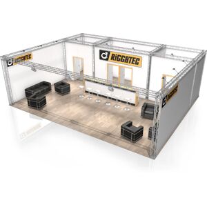 Naxpro-Truss Stand de Foire FD 24 - 10 x 8 x 3,22 m (LxHxH) - 80 m² - Stands de foire - Publicité