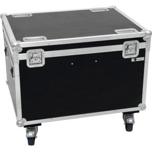 ROADINGER Flightcase 4x LED THA-100F/THA-120PC avec roues - Malles - Publicité