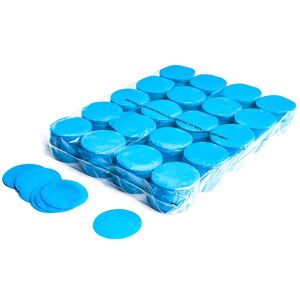 MagicFX Magic FX Slowfall confetti rounds Ø 55mm - Light Blue 1kg - Formes de confettis en papier - Publicité