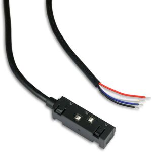 ISOLED Track48 alimentation en courant avec cable de connexion de 50cm, max. 6A, 4 pôles - 3 phases electrique rail 48V