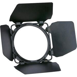 Showtec Barndoor for Performer 1000 Fresnel Volets en metal noir a quatre coupe-flux - Projecteurs a volet coupe-flux